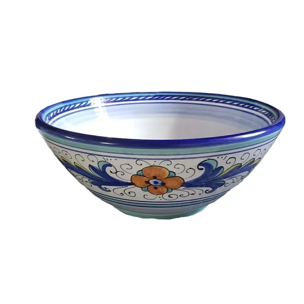 Handpainted Made in Italy Ceramic Bowl & Pitcher Set